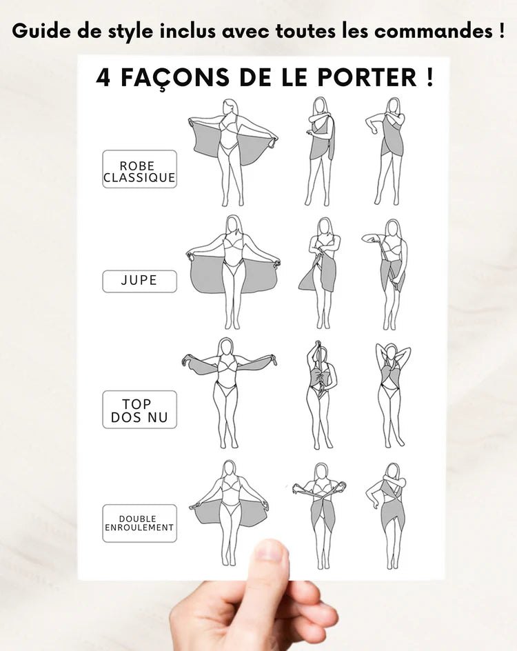 Robe & Jupe 4-en-1 – Élégance Modulable d’Été