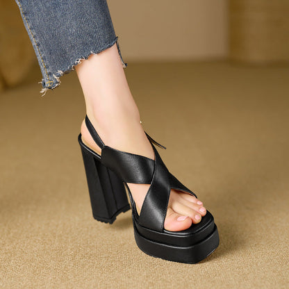 Sandales Ouvertes Élégantes & Personnalisées