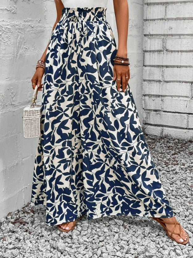 Pantalon Large Femme – Esprit Bohème Floral