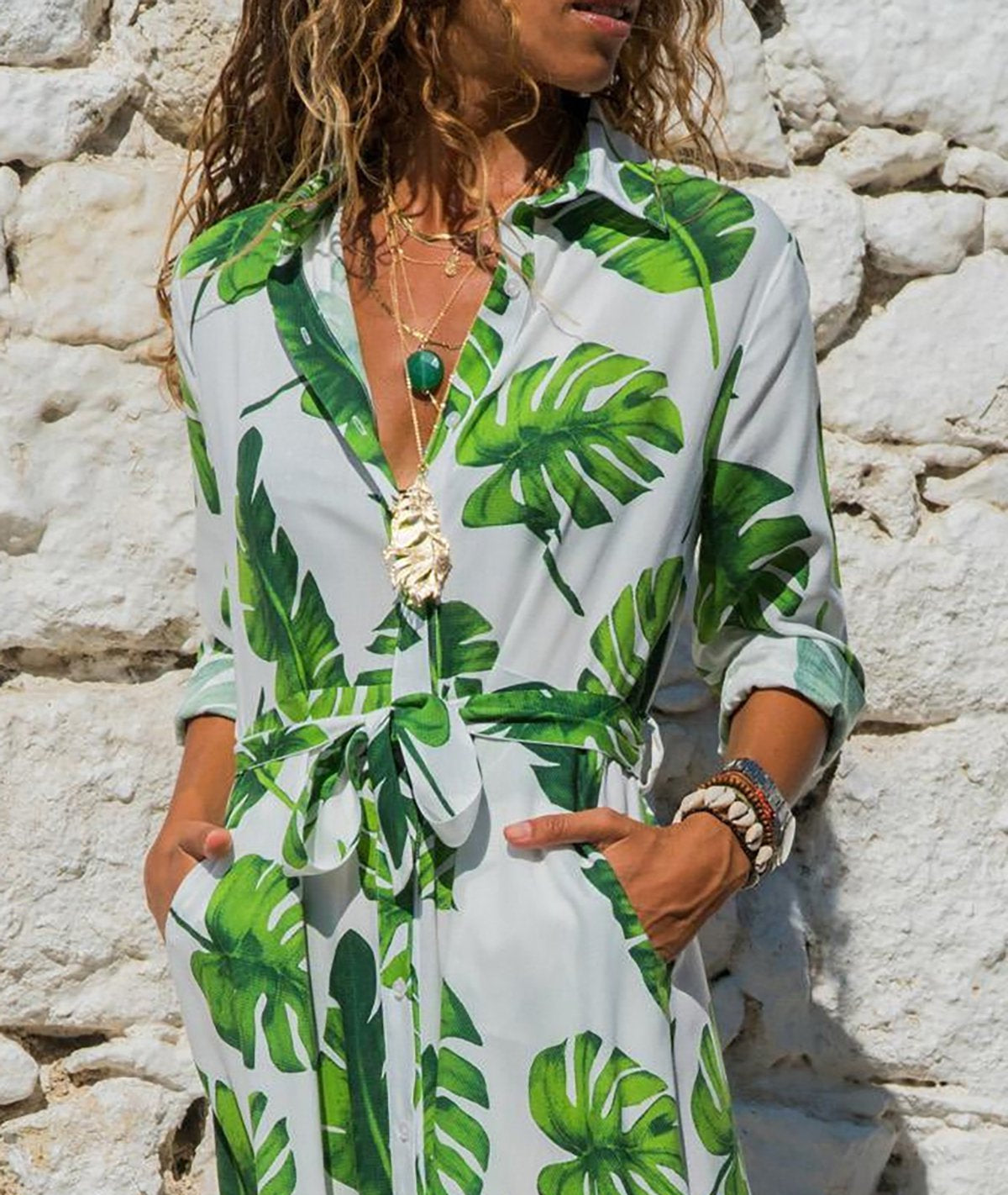 Robe Chemise Fluide – Vintage Madrid